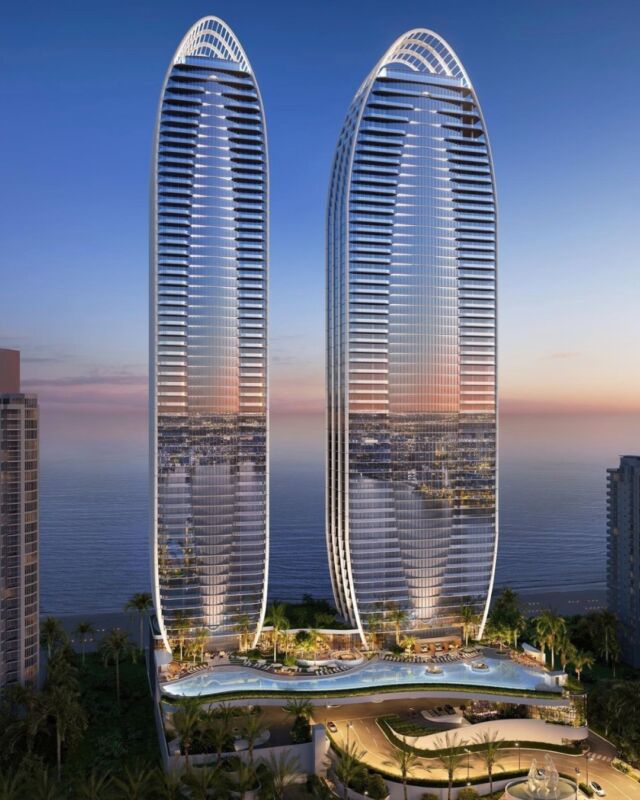 Set to be one of the tallest buildings in Sunny Isles and within very close proximity to Miami Beach, Bal Harbour Shops, and the Miami Design District, the @srresidencessib has been crafted to evoke a feeling of harmony with the majesty of nature in its purest forms. Each home—remarkable in its volume and scale— represents the next in modern luxury with expansive layouts, breathtaking proportions of master bedroom suites, and the exquisite selection of the finest materials and finishes. [link in bio]