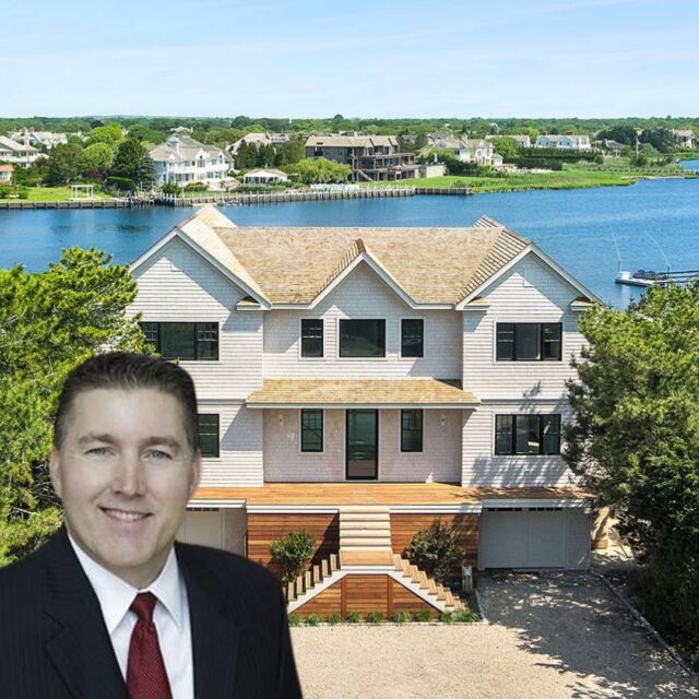 Discover luxury waterfront living at 218 Dune Road, a stunning bayfront coastal oasis offering unparalleled elegance and comfort throughout. Each room showcases spectacular vistas with walls of windows while outdoors one can enjoy direct bay access, a heated pool, hot tub, and an expansive entertainment-ready deck surrounded by water views. Represented by William LeMaire of @bhshamptons. [link in bio]