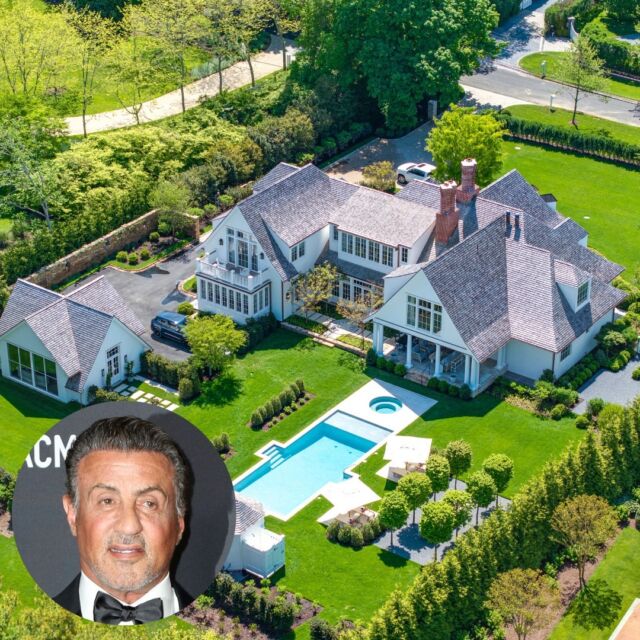 In a notable real estate move, Sylvester Stallone is reportedly in contract for a luxurious James Michael Howard-designed estate in East Hampton for his daughters—Sophia, Sistine, and Scarlet. The residence, which recently graced the front cover of our #HRES July 2024 issue, had an original asking price of $24.95 million, although the final sale price remains undisclosed as the deal has yet to close. [link in bio]