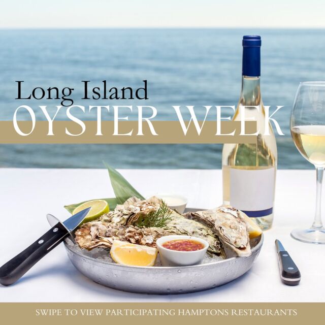 Long Island Oyster Week is back in the Hamptons from October 14th-20th! 🦪🌊 From fresh catches to delicious local flavors, don’t miss out on the incredible oysters at Calissa’s in Water Mill and Bell and Anchor in Sag Harbor. Get ready to savor the best the sea has to offer! [link in bio]