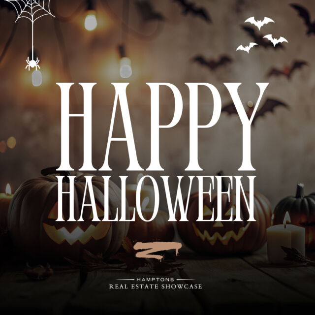 Spooky season is here! 🎃👻 From haunted houses to festive fall decor, the Hamptons knows how to do Halloween right. Wishing everyone a frightfully fun night!