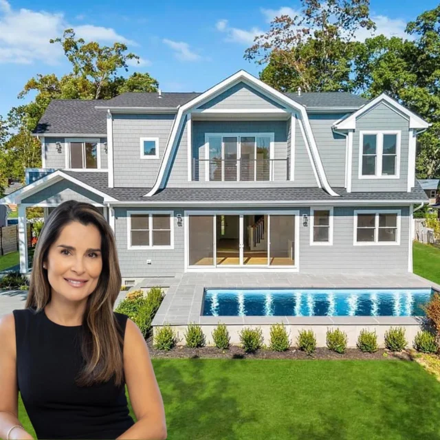 Experience the epitome of coastal country living in this newly constructed, quality craftsmanship waterfront home on James Creek, leading to Peconic Bay. With 80± ft. of prime waterfront, 4060 Ole Jule Lane showcases thoughtfully landscaped grounds, a bluestone patio, outdoor shower, and a refreshing saltwater pool. Represented by @nataliealewis of @coldwellbanker. [link in bio]