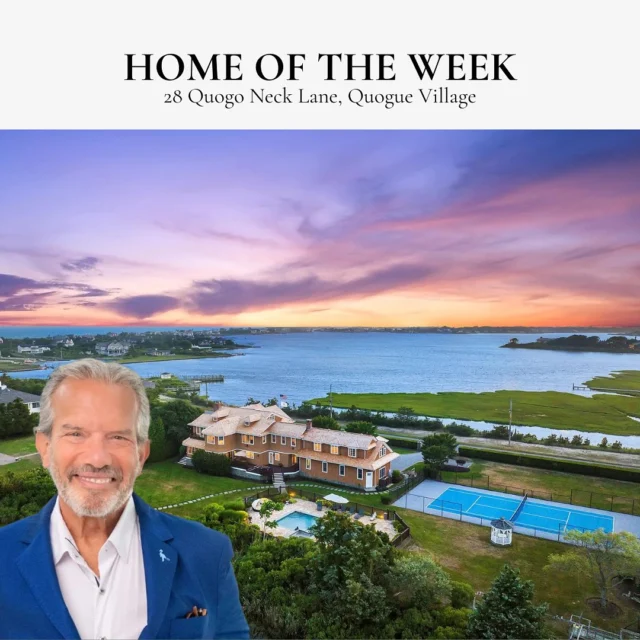 Welcome to the epitome of luxury waterfront living in Quogue Village, where magic meets reality. This exceptional estate, situated on 28 Quogo Neck Lane, boasts an unparalleled location that captures the essence of coastal charm. Represented by @stevenrosmarin of @dougalselliman. [link in bio]