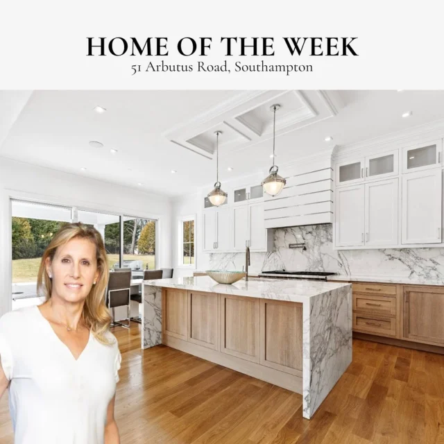 Located south of the highway on a quiet street, this airy and fresh, newly built 7 bedroom, 7.5 bath home exemplifies superb design with clean lines on all three levels. Bright and airy, with an open floor plan and walls of sliding glass doors overlooking the backyard and pool, this house is designed for today’s lifestyle. Represented by @sharonsternhomes of @sothebysrealty. [link in bio]