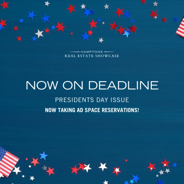 Reserve your ad space today in the upcoming Presidents Day Issue of #HRES 🇺🇸🗞️ Reach luxury buyers and sellers across the Hamptons, Manhattan, and South Florida with premium print distribution + global online exposure. Don’t wait—secure your spot now and make your brand unforgettable this season! [link in bio]