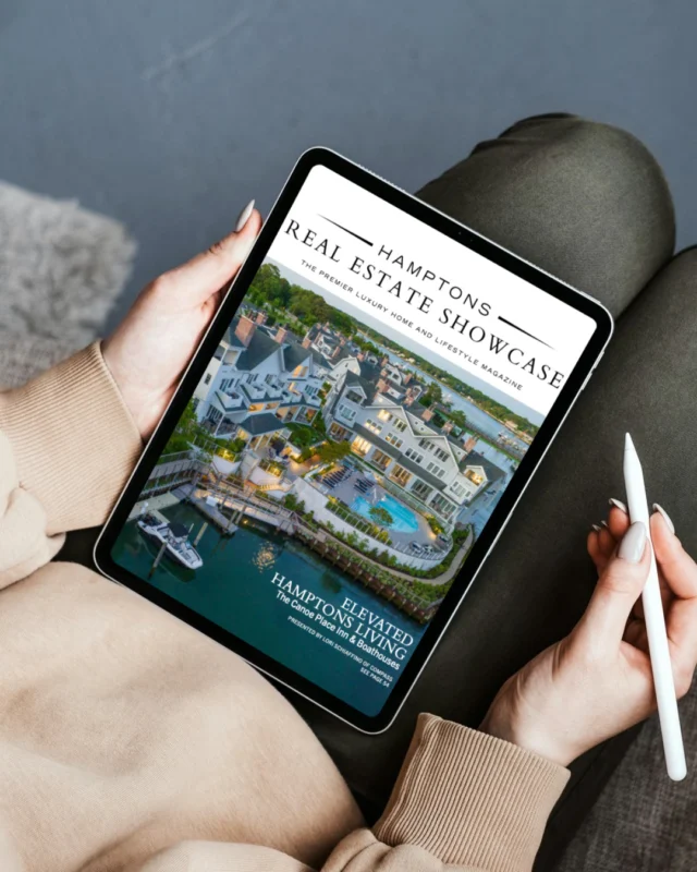 Blossom into luxury with the Spring issue of #HRES! 🌸⁠
⁠
Showcased on this month's front cover are The Boathouses at Canoe Place in Hampton Bays, represented exclusively by @lorischiaffino of @compass.⁠
⁠
Also featured are interior designer Emma Corner, garden trends in 2025, and the brightest dining rooms in the East End.⁠
⁠
Pick up a copy today or head to the link in bio to check out the digital edition 🔗