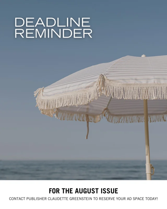Space reservations are closing soon for the August Issue of Hamptons Real Estate Showcase ⛵ Don’t miss your chance to be featured in this peak summer edition, reaching luxury homeowners in the Hamptons, Manhattan, and South Florida. Secure your spot and stand out this season 🌊
