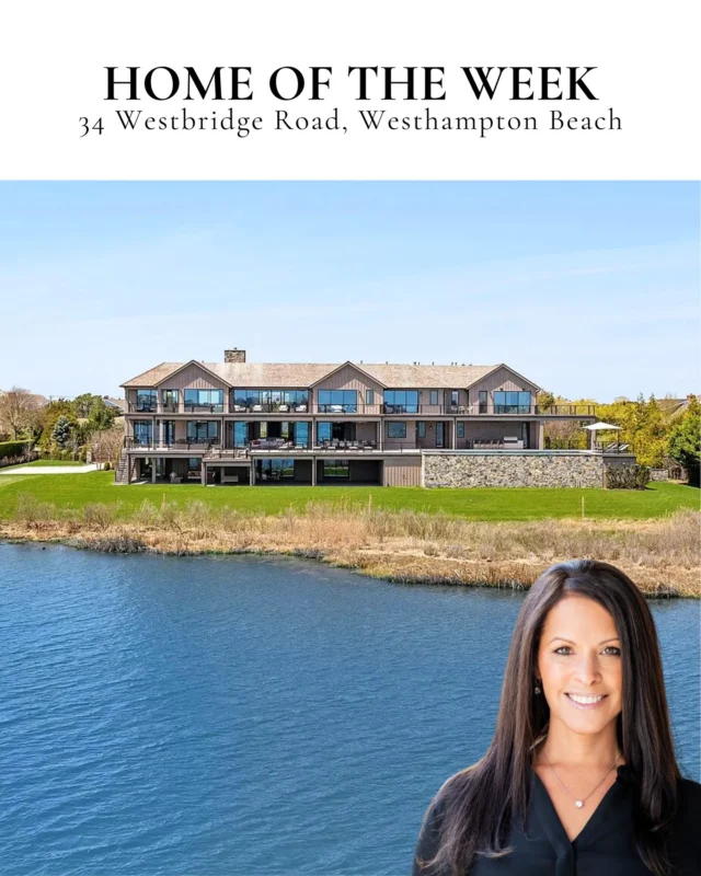 A waterfront dream in Westhampton Beach 🌊 This custom-built estate blends architectural grandeur with resort-style living, featuring over 14,000 sq ft of luxurious interiors, a saltwater pool with built-in spa, and panoramic bay views from nearly every room. With eight bedrooms, designer furnishings, multiple lounges, a climate-controlled wine room, and a private dock, every detail was crafted for effortless summer living.

Represented by @colleen_graning of @douglaselliman
