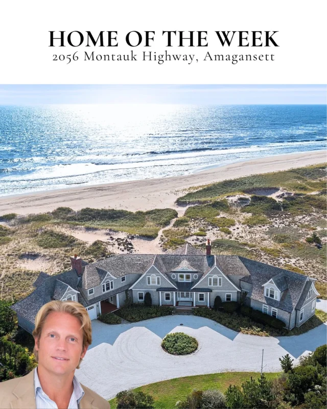 Next-level oceanfront living in Amagansett 🌊 The Seasmoke Estate spans 8,200± sf across two light-filled levels, offering dramatic views, private beach access, and a seamless blend of luxury and leisure. From the ocean-facing great room and chef’s kitchen to the heated gunite pool, dune-lined path, and multiple balconies off the private primary suite, every detail was designed for effortless coastal living.

2056 Montauk Highway, Amagansett Represented by @nycsilversurfer & Alexandra McDevitt of @douglaselliman
