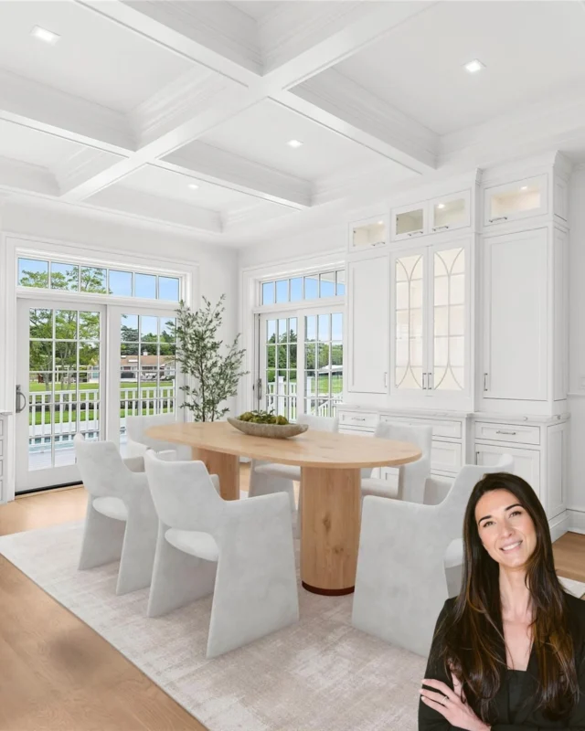 Waterfront luxury just minutes from Main Street 🌊 This newly built estate pairs clean, modern interiors with high-end finishes, a waterside gunite pool, and a grand primary suite with private balcony. A rare opportunity to own new construction in one of the area’s most sought-after waterfront pockets.

44 Club Lane, Remsenburg
Represented by Kimberly Monsour of @douglaselliman