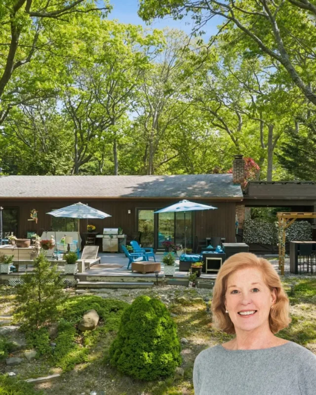 A contemporary home overlooking Little Fresh Pond in Southampton 🌿 Recently renovated, this light-filled residence features cathedral ceilings, an updated kitchen with quartz countertops, and an open layout that leads to an expansive deck overlooking the water. Pond access, a private dock, and room for a pool add to the property’s appeal, all just minutes from Southampton Village.

246 Little Fresh Pond Road, Southampton
Represented by @slatteryhamptons of @thecorcorangroup