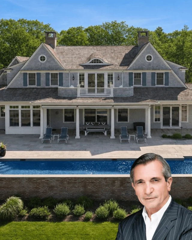 Waterfront views take center stage at this exceptional Quogue retreat 🌊 Thoughtfully designed to embrace its picturesque setting, the home pairs timeless coastal architecture with beautifully appointed living spaces, a chef’s kitchen, and a first-floor primary suite overlooking the water. A gunite saltwater pool and spa, private dock, covered porch, and beautifully landscaped grounds complete this serene waterfront escape.

43 Old Main Road, Quogue
Represented by @theenzomorabito of @douglaselliman